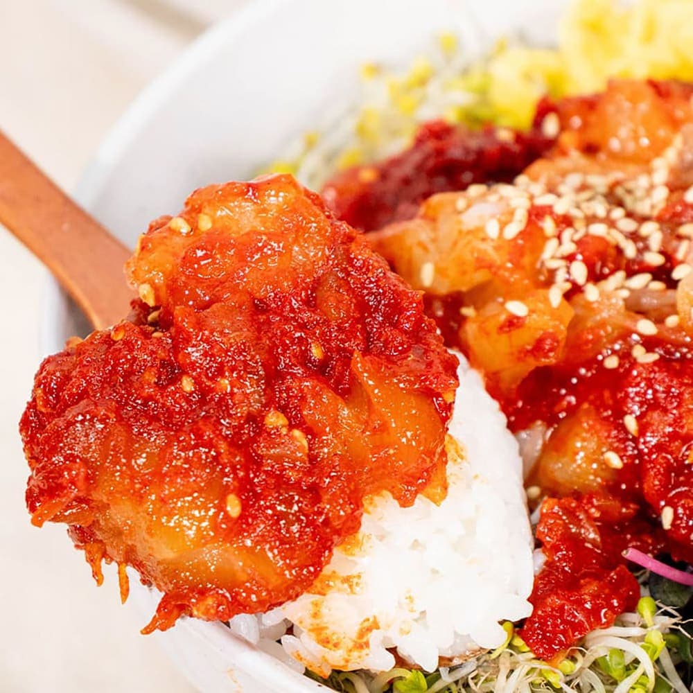 살이 살아있는 황제 순살양념게장 300g x 2통