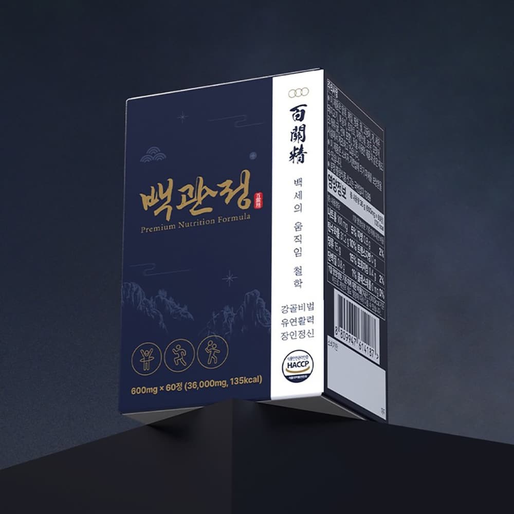 백관정 초심 소연골 콘드로이친 1200 관절 MSM 보스웰리아 MBP 600mg x 60정